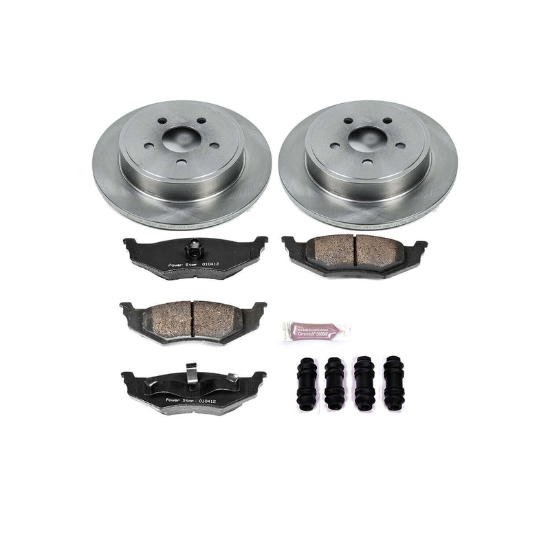 Power Stop KOE1709 Autospecialty - 1-Click Daily Driver Brake Kits (Rear) for 2003-2010 Chrysler PT Cruiser product image