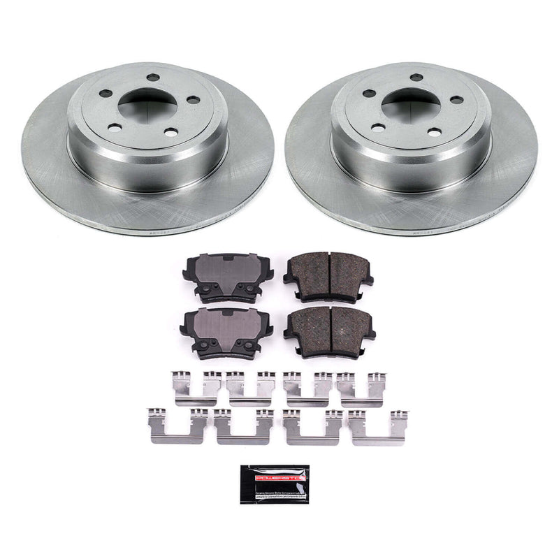Power Stop KOE1719 Autospecialty - 1-Click Daily Driver Brake Kits (Rear) for 2005-2023 Chrysler 300 product image