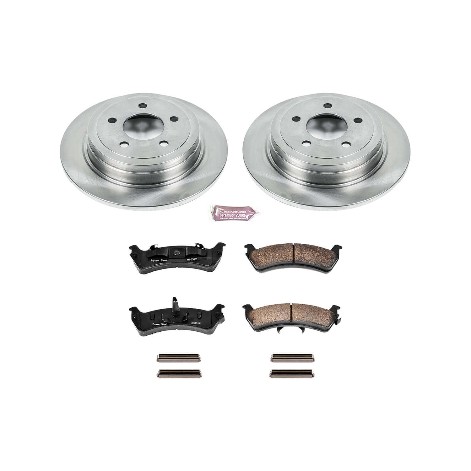 Power Stop KOE1770 Autospecialty 1-Click Daily Driver Rear Brake Kit for 2003 Ford Explorer Sport product image