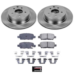 Power Stop KOE179 Autospecialty - 1-Click Daily Driver Brake Kits (Rear) for 2005-2014 Infiniti G25 product image