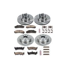 Power Stop KOE1855 Autospecialty - 1-Click Daily Driver Brake Kits (Front And Rear) for 1995-2002 Ford Explorer product image