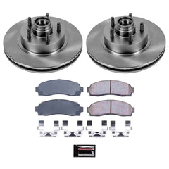 Power Stop KOE1857 Autospecialty - 1-Click Daily Driver Brake Kits (Front) for 2003-2009 Ford Ranger product image