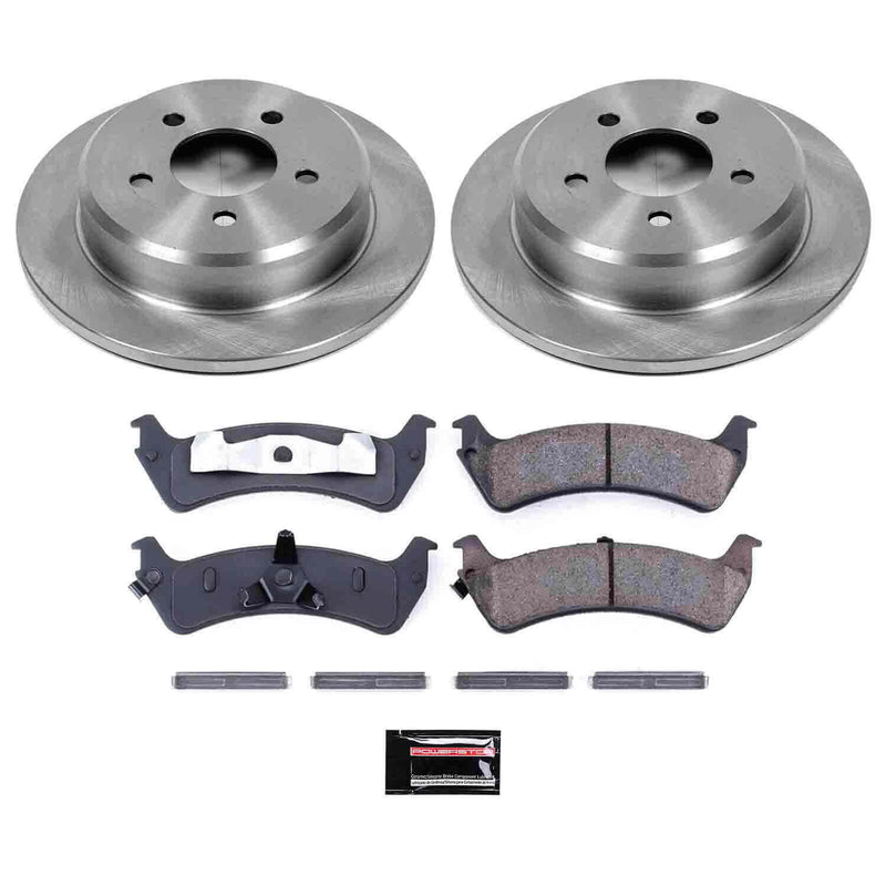 Power Stop KOE1858 Autospecialty - 1-Click Daily Driver Brake Kits (Rear) for 1995-2002 Ford Explorer product image