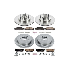 Power Stop KOE1864 Autospecialty - 1-Click Daily Driver Brake Kits (Front And Rear) for 1999-2000 Ford F-150 product image