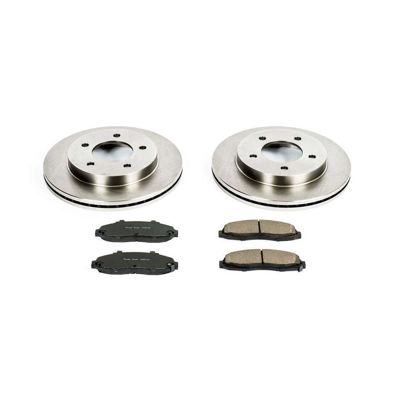 Power Stop KOE1866 Autospecialty - 1-Click Daily Driver Brake Kits (Front) for 1997-2004 Ford F-150 product image
