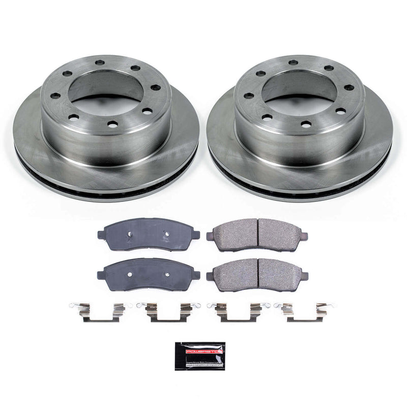 Power Stop KOE1890 Autospecialty - 1-Click Daily Driver Brake Kits (Rear) for 1999-2005 Ford Excursion product image