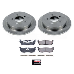 Power Stop KOE1913 Autospecialty - 1-Click Daily Driver Brake Kits (Rear) for 1999-2004 Ford Expedition product image