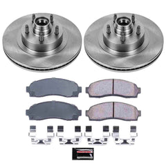 Power Stop KOE1920 Autospecialty - 1-Click Daily Driver Brake Kits (Front) for 2001-2005 Ford Explorer Sport product image