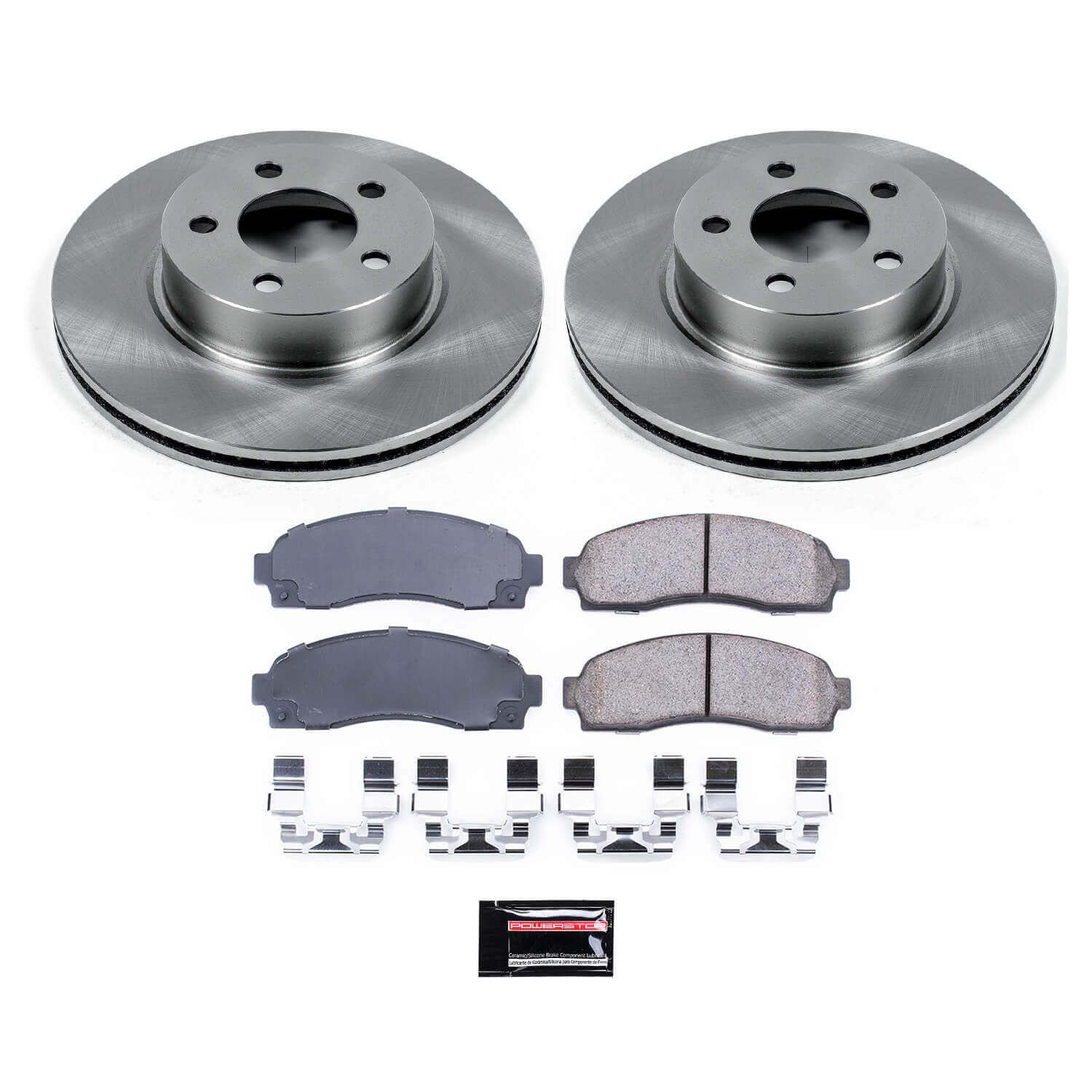 Power Stop KOE1923 Autospecialty - 1-Click Daily Driver Brake Kits (Front) for 2001-2011 Ford Explorer Sport product image