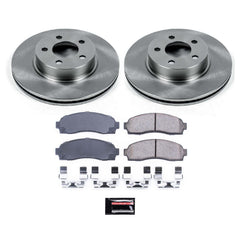 Power Stop KOE1923 Autospecialty - 1-Click Daily Driver Brake Kits (Front) for 2001-2011 Ford Explorer Sport product image