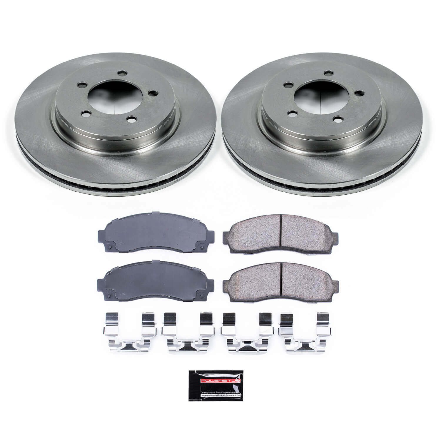 Power Stop KOE1931 Autospecialty - 1-Click Daily Driver Brake Kits (Front) for 2002-2005 Ford Explorer product image
