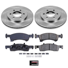 Power Stop KOE1933 Autospecialty - 1-Click Daily Driver Brake Kits (Front) for 2002-2006 Ford Expedition product image