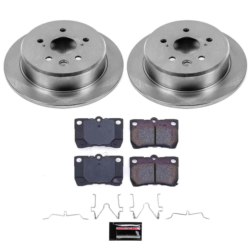 Power Stop KOE195 Autospecialty - 1-Click Daily Driver Brake Kits (Rear) for 2006-2013 Lexus IS250 product image