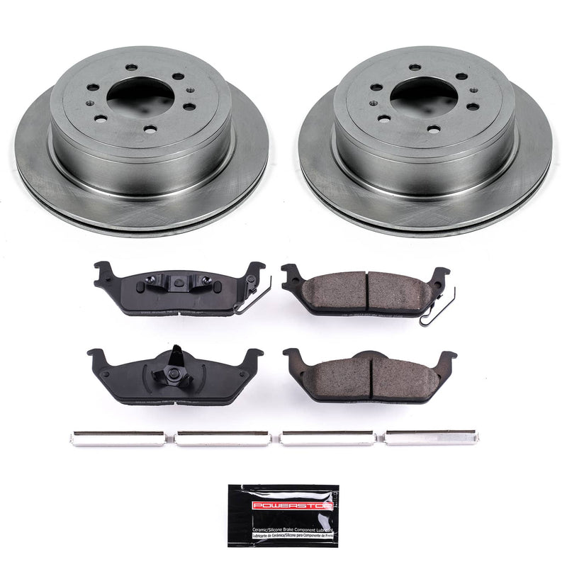Power Stop KOE1950 Autospecialty - 1-Click Daily Driver Brake Kits (Rear) for 2004-2011 Ford F-150 product image