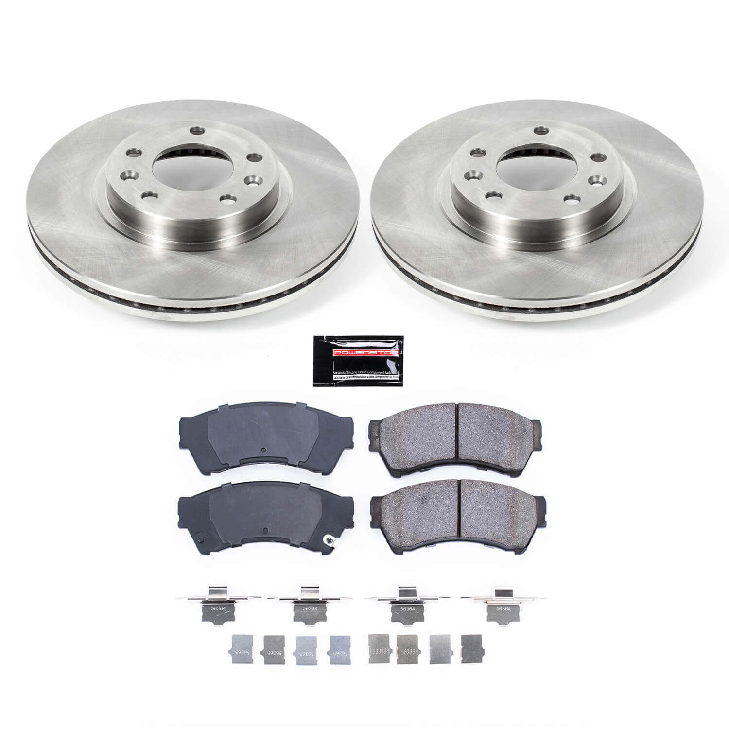 Power Stop KOE199 Autospecialty - 1-Click Daily Driver Brake Kits (Front) for 2006-2013 Ford Fusion product image