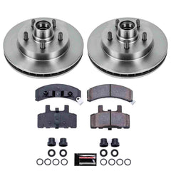 Power Stop KOE1990 Autospecialty - 1-Click Daily Driver Brake Kits (Front) for 1992-2002 Chevrolet C1500 product image