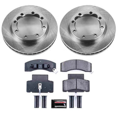 Power Stop KOE1992 Autospecialty - 1-Click Daily Driver Brake Kits (Front) for 1990-2000 Chevrolet K3500 product image