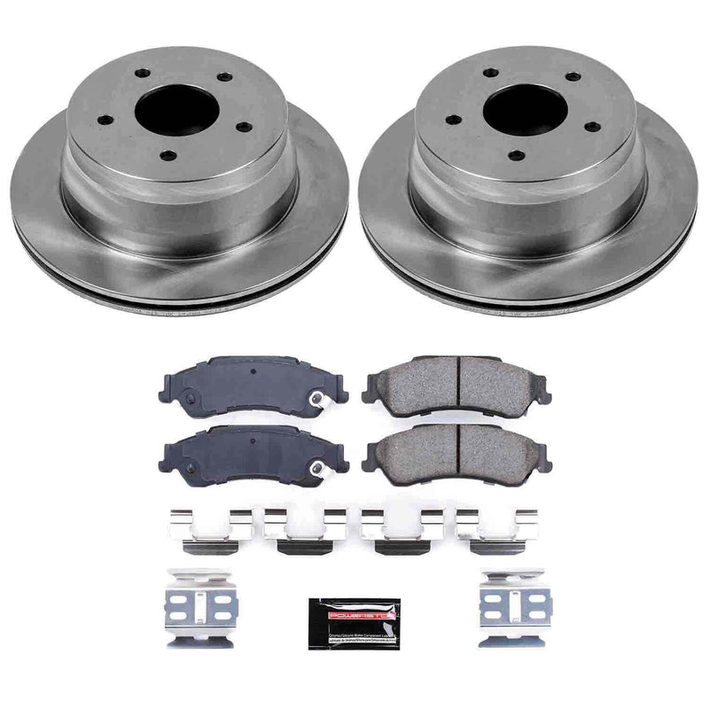 Power Stop KOE2003 Autospecialty - 1-Click Daily Driver Brake Kits (Rear) for 1997-2005 Chevrolet Blazer product image