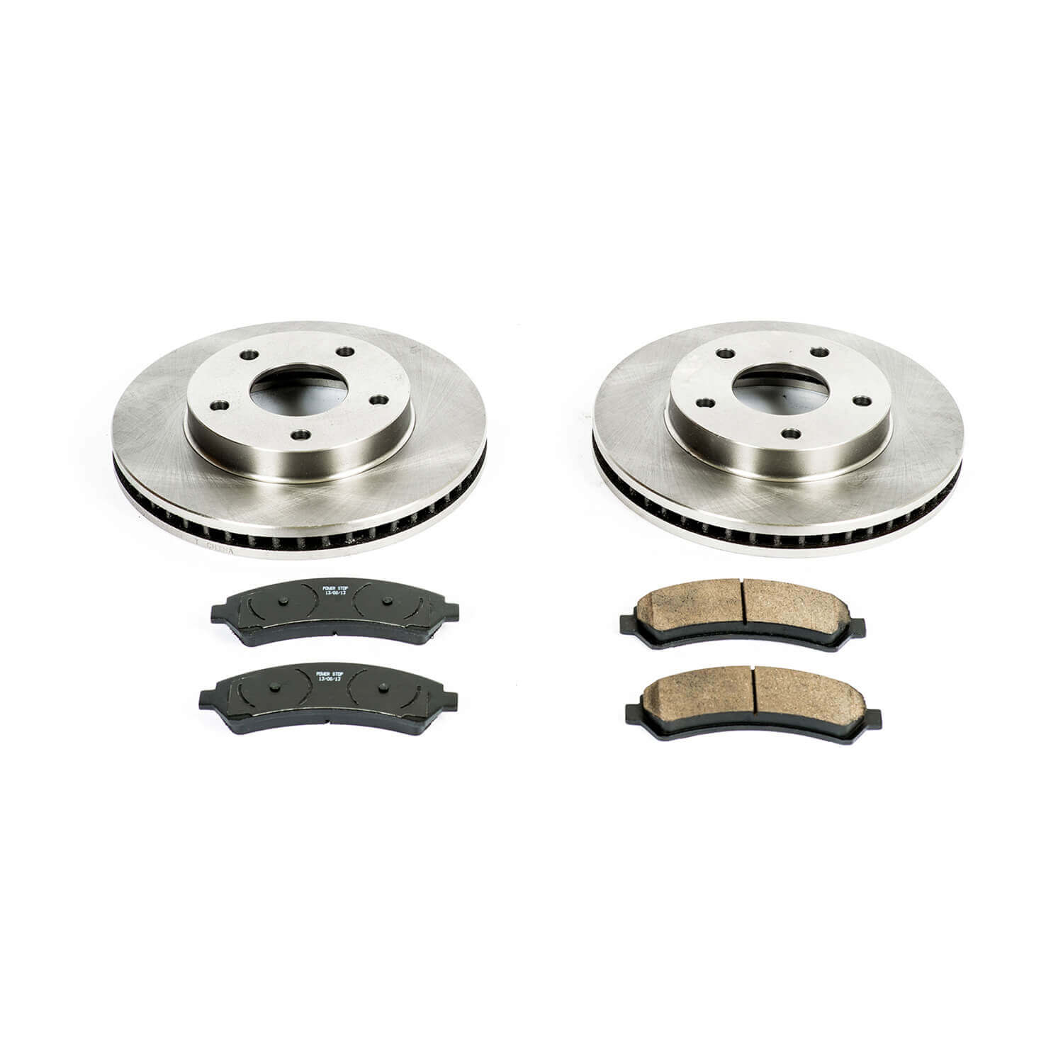Power Stop KOE2004 Autospecialty - 1-Click Daily Driver Brake Kits (Front) for 1997-2005 Chevrolet Blazer product image