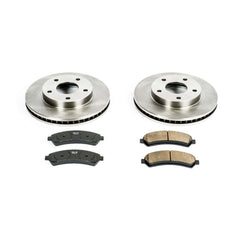 Power Stop KOE2004 Autospecialty - 1-Click Daily Driver Brake Kits (Front) for 1997-2005 Chevrolet Blazer product image