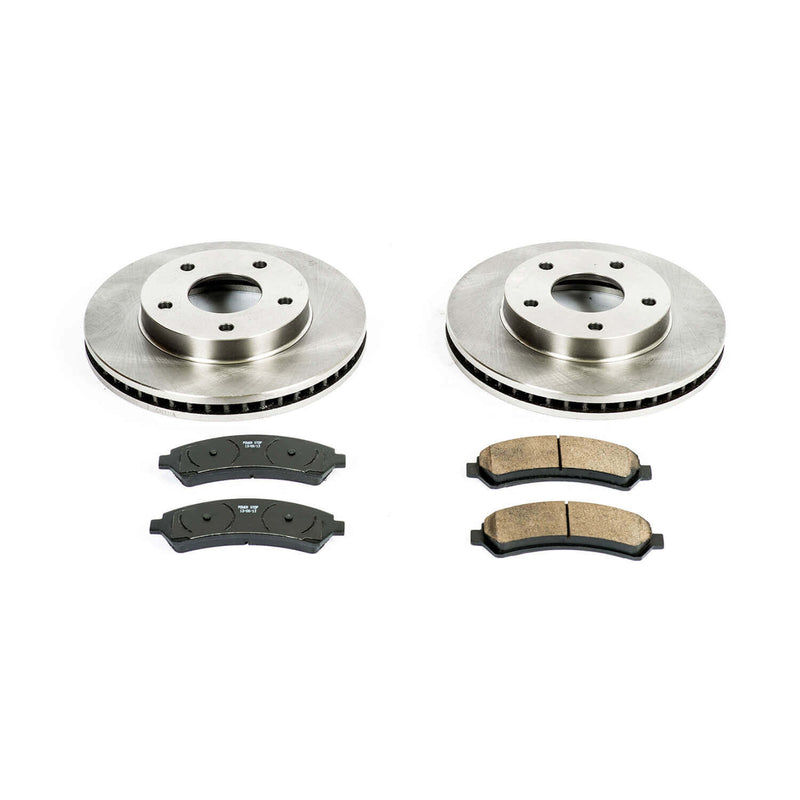 Power Stop KOE2004 Autospecialty - 1-Click Daily Driver Brake Kits (Front) for 1997-2005 Chevrolet Blazer product image