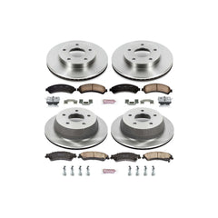 Power Stop KOE2006 Autospecialty - 1-Click Daily Driver Brake Kits (Front And Rear) for 1998-2005 Chevrolet Blazer product image