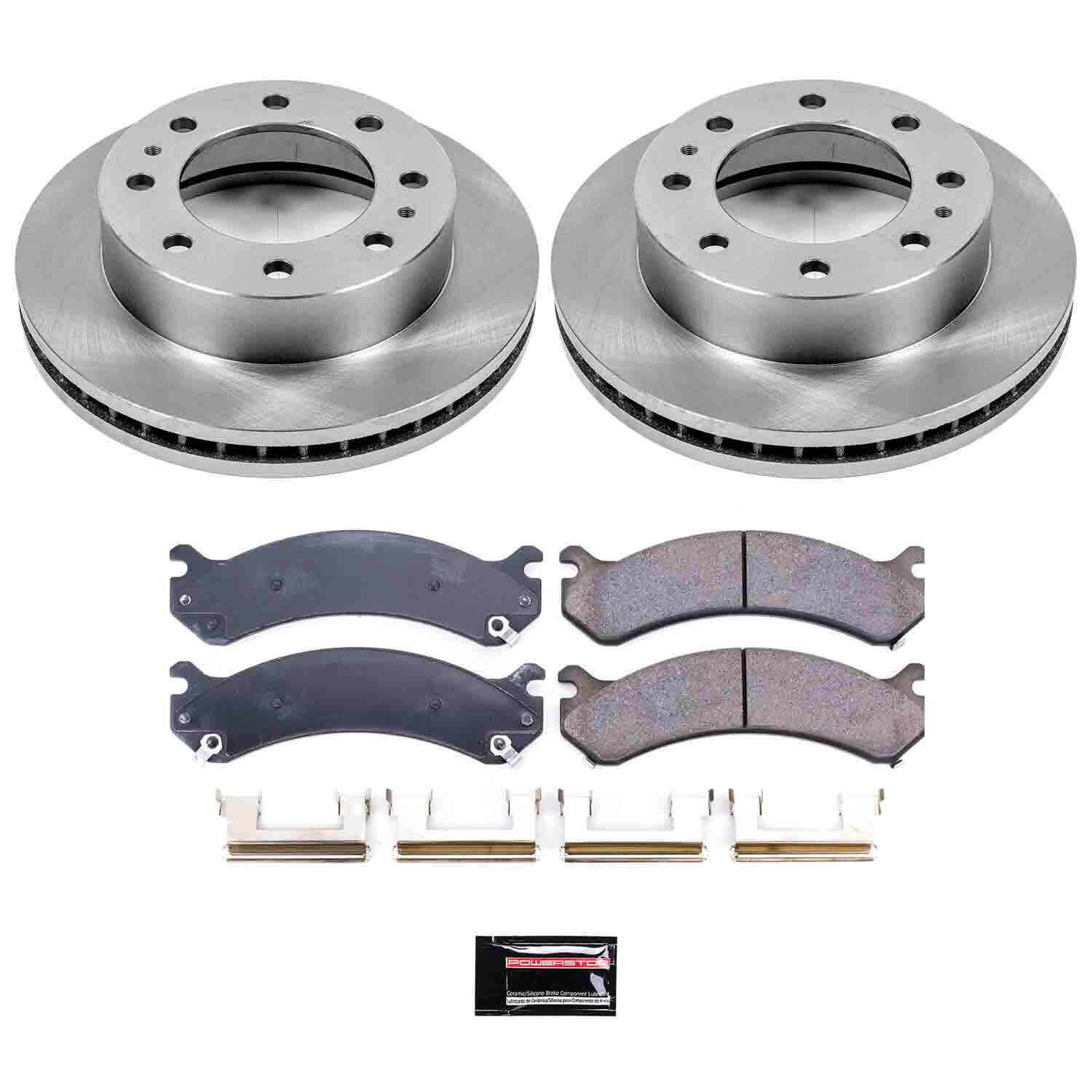 Power Stop KOE2020 Autospecialty - 1-Click Daily Driver Brake Kits (Front) for 1999-2020 Cadillac Deville product image