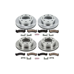 Power Stop KOE2027 Autospecialty - 1-Click Daily Driver Brake Kits (Front And Rear) for 1999-2013 Chevrolet Avalanche 2500 product image