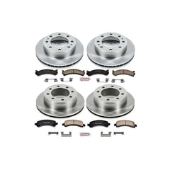 Power Stop KOE2029 Autospecialty - 1-Click Daily Driver Brake Kits (Front And Rear) for 2006-2016 Chevrolet Express 2500 product image
