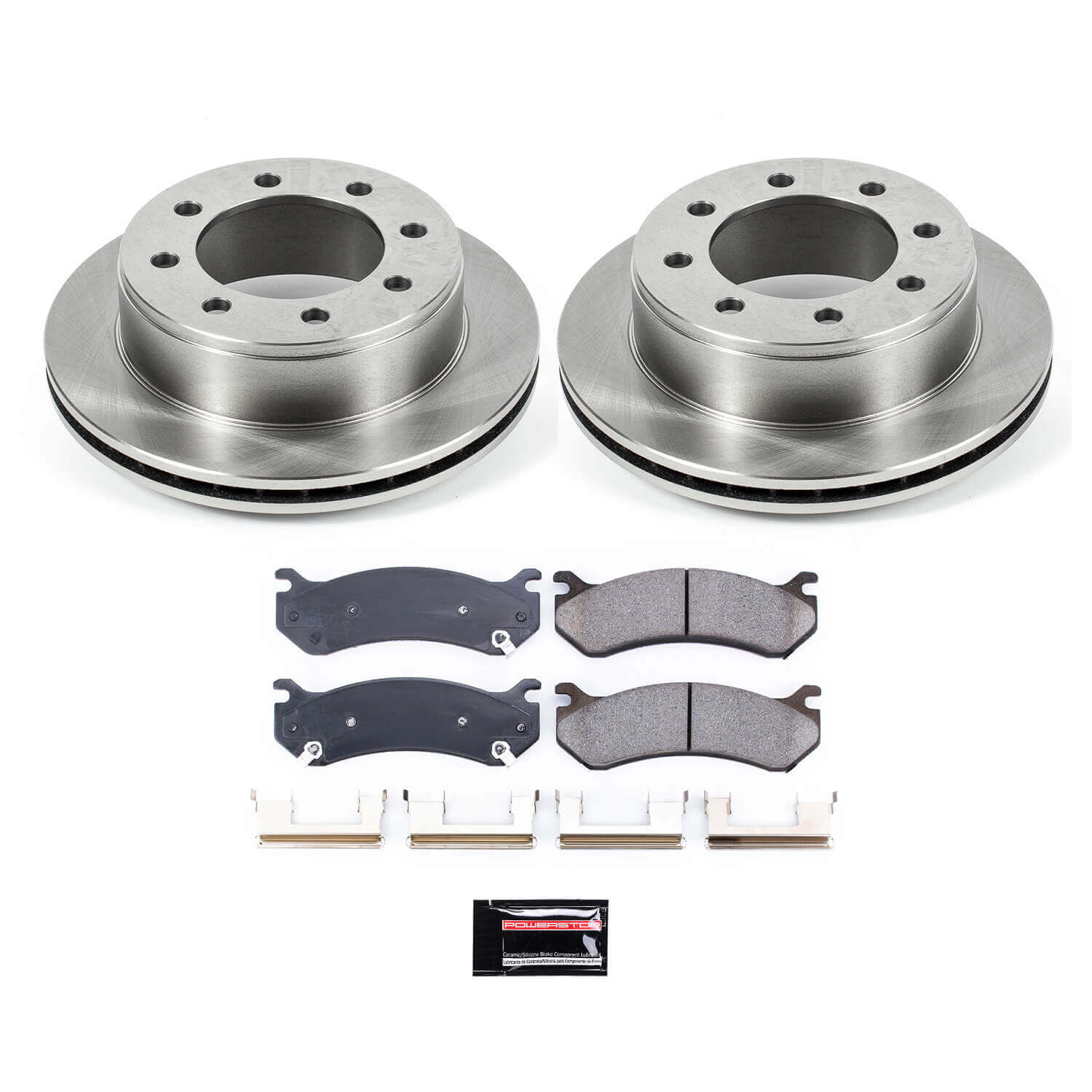Power Stop KOE2041 Autospecialty - 1-Click Daily Driver Brake Kits (Rear) for 1999-2013 Chevrolet Avalanche 2500 product image