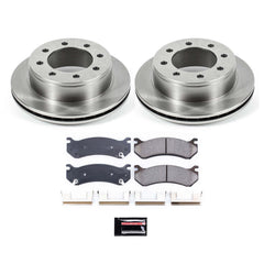 Power Stop KOE2041 Autospecialty - 1-Click Daily Driver Brake Kits (Rear) for 1999-2013 Chevrolet Avalanche 2500 product image