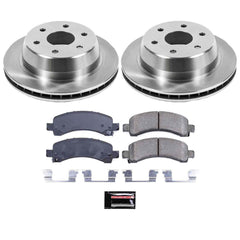 Power Stop KOE2047 Autospecialty - 1-Click Daily Driver Brake Kits (Rear) for 2002-2014 Cadillac Escalade product image