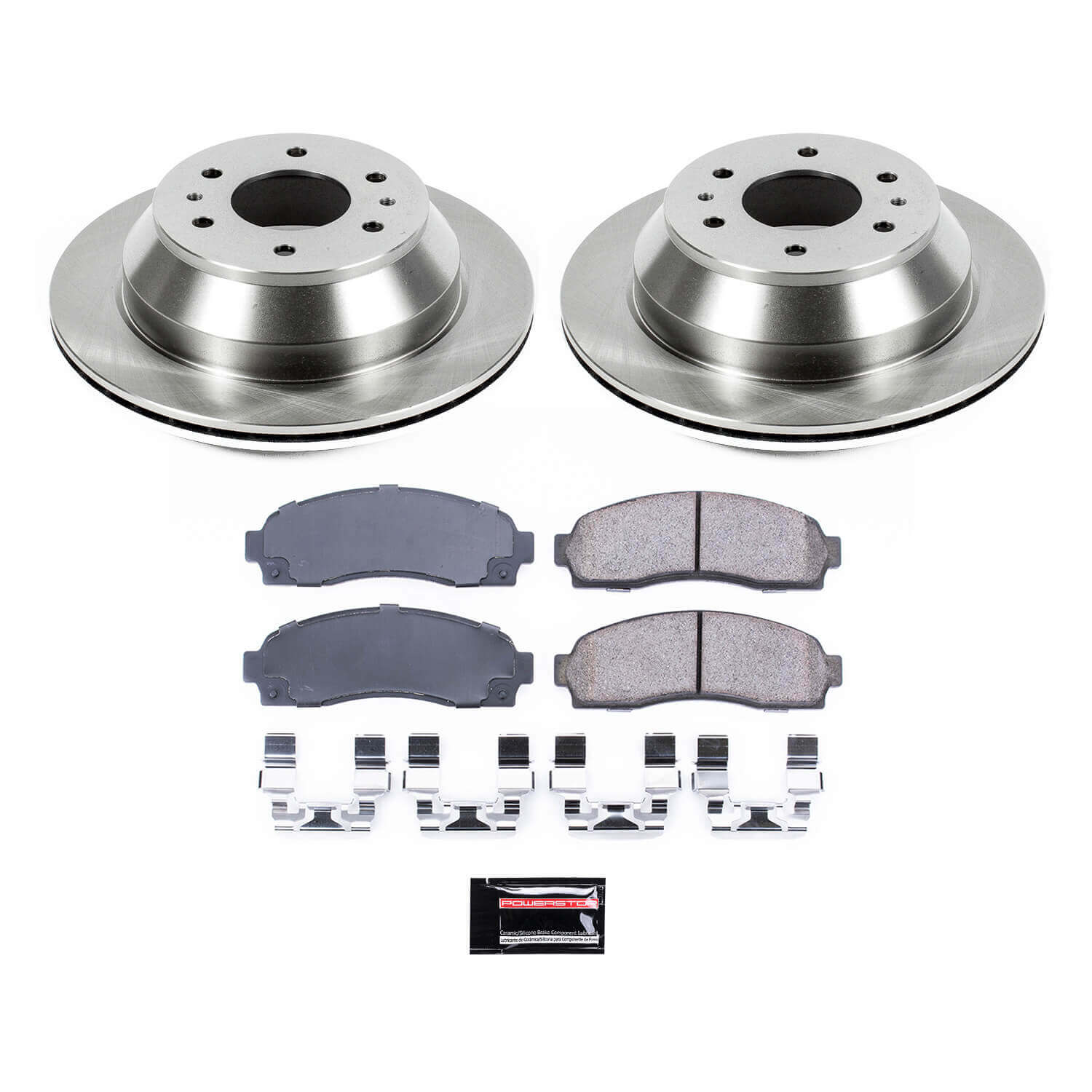Power Stop KOE2050 Autospecialty - 1-Click Daily Driver Brake Kits (Rear) for 2002-2009 Buick Rainier product image
