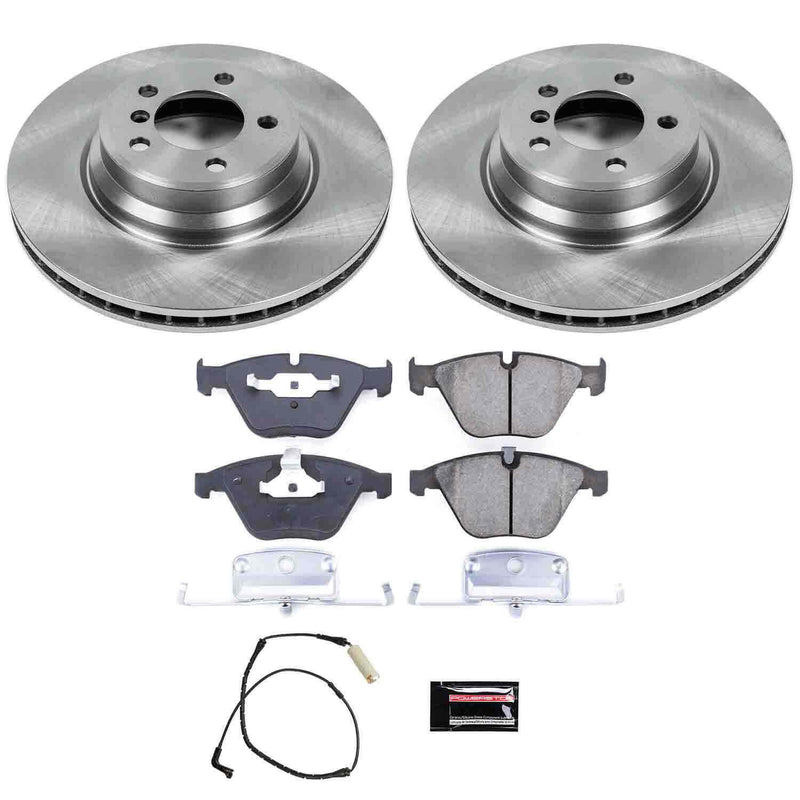 Power Stop KOE2054 Autospecialty - 1-Click Daily Driver Brake Kits (Front) for 2002-2008 BMW 745I product image