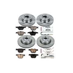 Power Stop KOE2056 Autospecialty - 1-Click Daily Driver Brake Kits (Front And Rear) for 2002-2005 BMW 745I product image