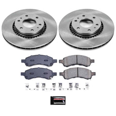 Power Stop KOE2059 Autospecialty - 1-Click Daily Driver Brake Kits (Front) for 2006-2009 Buick Rainier product image