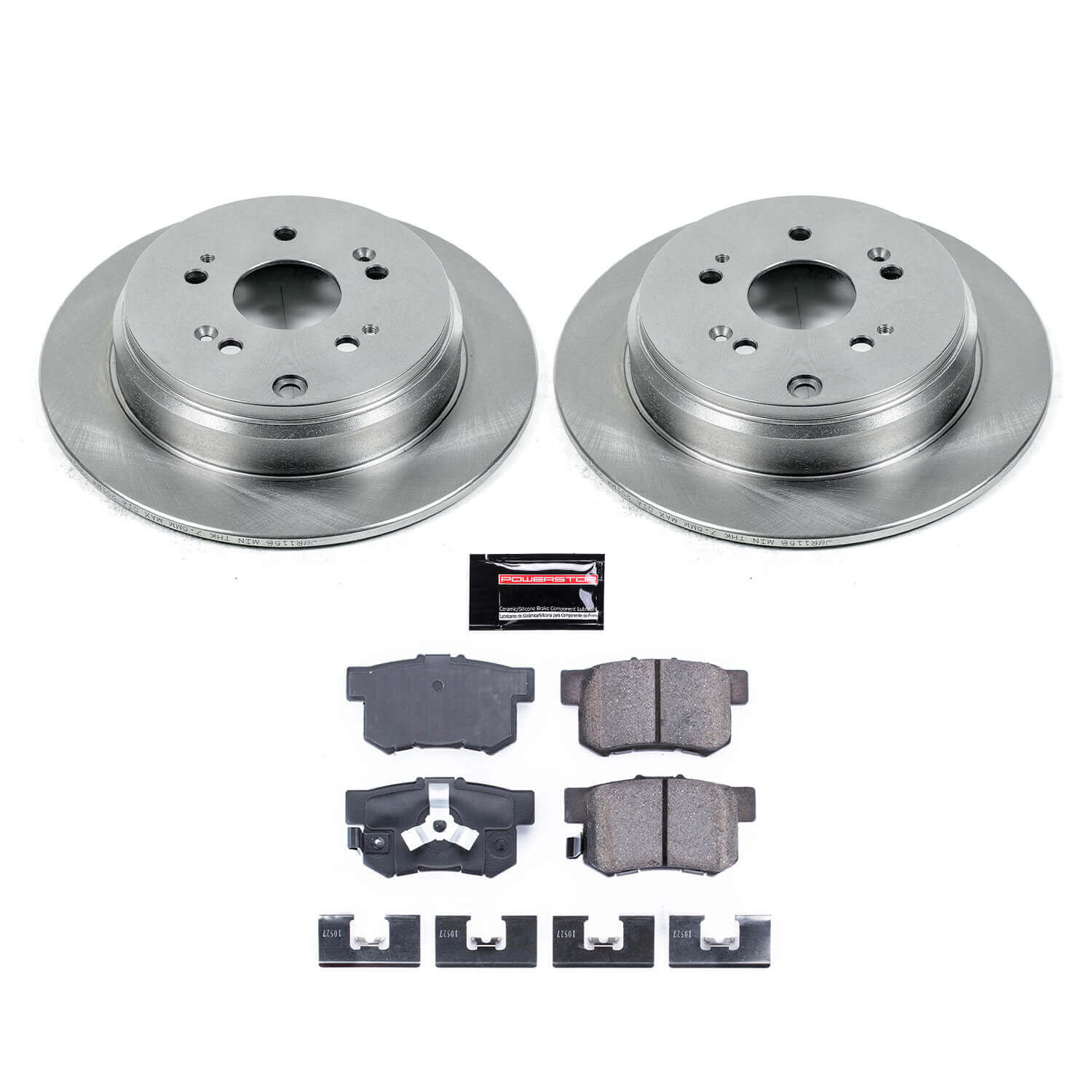 Power Stop KOE206 Autospecialty - 1-Click Daily Driver Brake Kits (Rear) for 2005-2018 Acura RDX product image