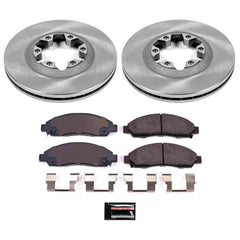 Power Stop KOE2066 Autospecialty - 1-Click Daily Driver Brake Kits (Front) for 2004-2008 Chevrolet Colorado product image
