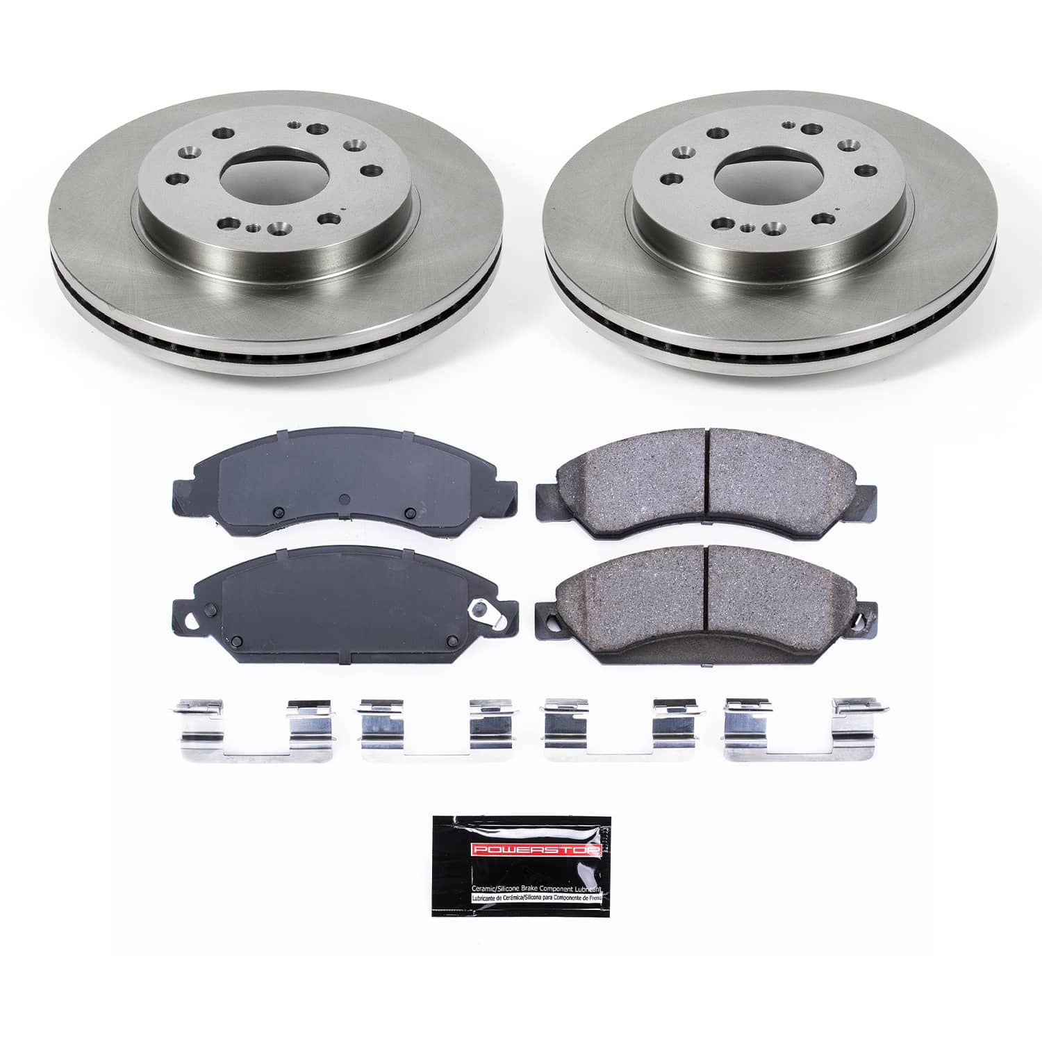 Power Stop KOE2067 Autospecialty - 1-Click Daily Driver Brake Kits (Front) for 2005-2008 Cadillac Escalade product image