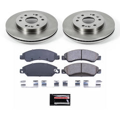 Power Stop KOE2067 Autospecialty - 1-Click Daily Driver Brake Kits (Front) for 2005-2008 Cadillac Escalade product image