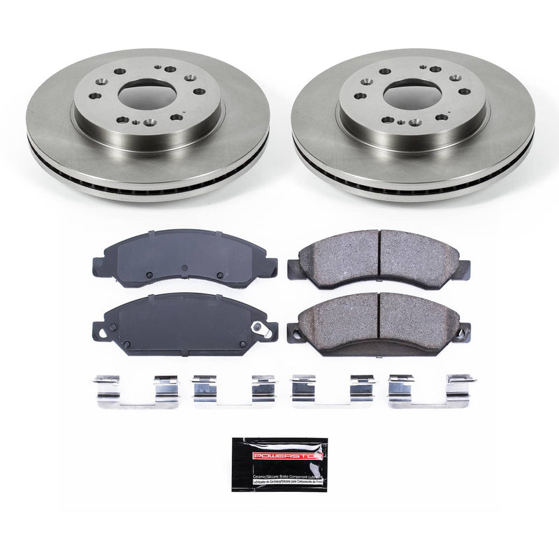 Power Stop KOE2067 Autospecialty - 1-Click Daily Driver Brake Kits (Front) for 2005-2008 Cadillac Escalade product image
