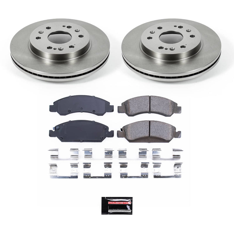 Power Stop KOE2069 Autospecialty - 1-Click Daily Driver Brake Kits (Front) for 2007-2020 Cadillac Escalade product image