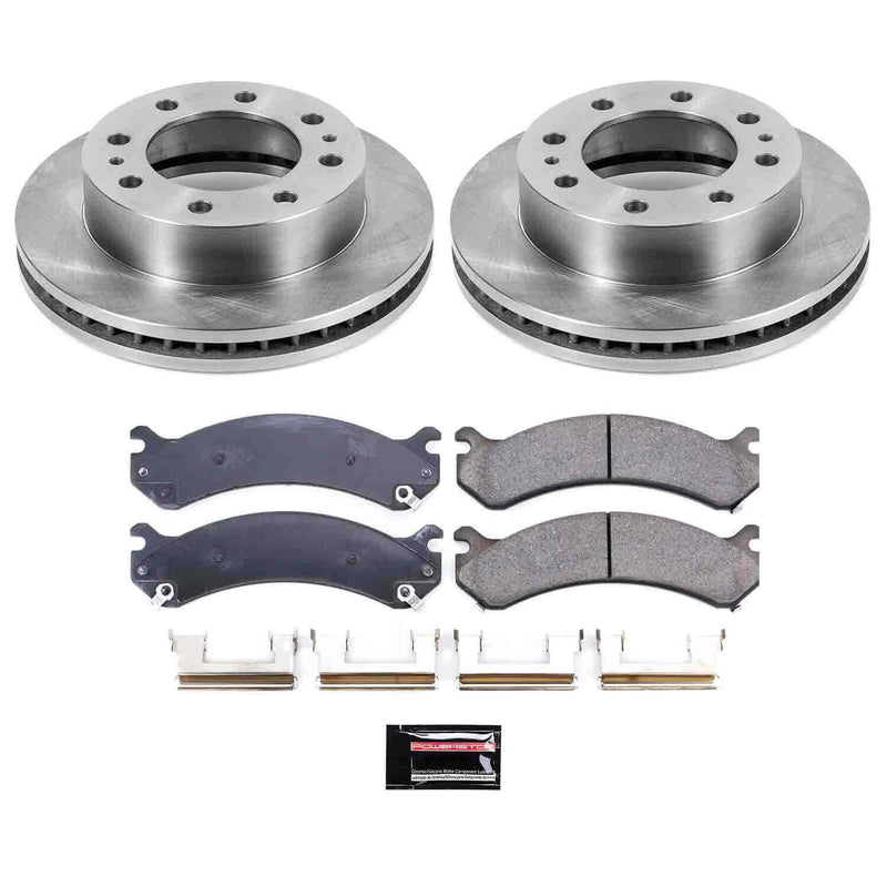 Power Stop KOE2071 Autospecialty - 1-Click Daily Driver Brake Kits (Front) for 2001-2020 Chevrolet Avalanche 2500 product image