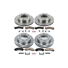 Power Stop KOE2072 Autospecialty - 1-Click Daily Driver Brake Kits (Front And Rear) for 2003-2020 Chevrolet Express 3500 product image