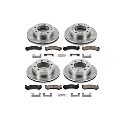 Power Stop KOE2073 Autospecialty - 1-Click Daily Driver Brake Kits (Front And Rear) for 2001-2010 Chevrolet Avalanche 2500 product image