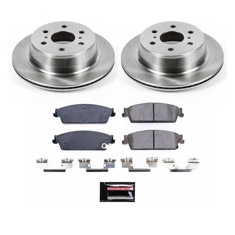 Power Stop KOE2083 Autospecialty - 1-Click Daily Driver Brake Kits (Rear) for 2007-2014 Cadillac Escalade product image