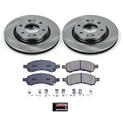 Power Stop KOE2084 Autospecialty - 1-Click Daily Driver Brake Kits (Front) for 2006-2009 Buick Rainier product image