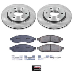 Power Stop KOE211 Autospecialty - 1-Click Daily Driver Brake Kits (Front) for 2005-2007 Infiniti QX56 product image