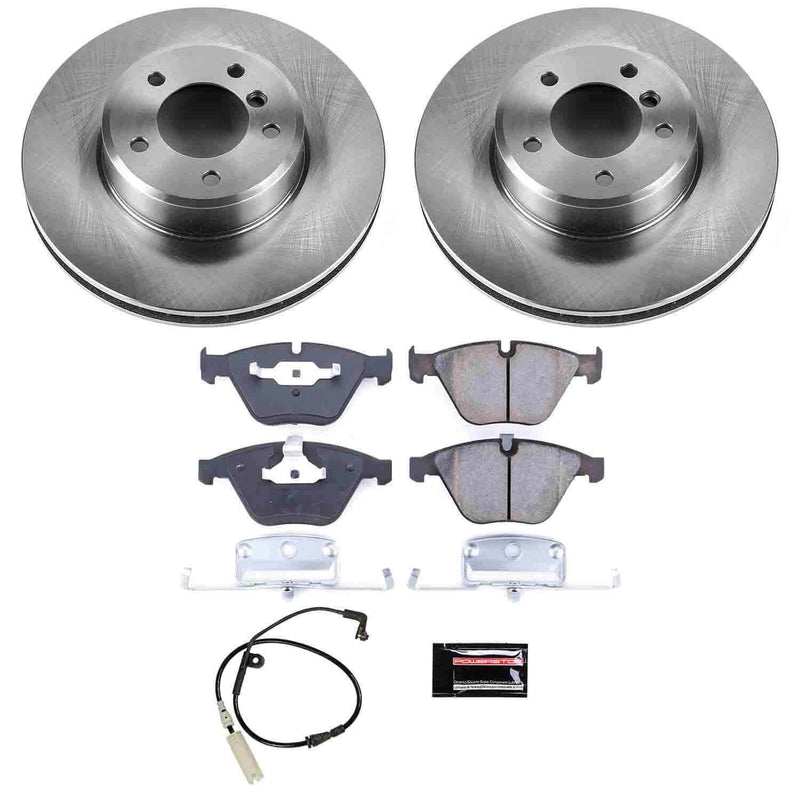 Power Stop KOE2110 Autospecialty - 1-Click Daily Driver Brake Kits (Front) for 2004-2010 BMW 525I product image
