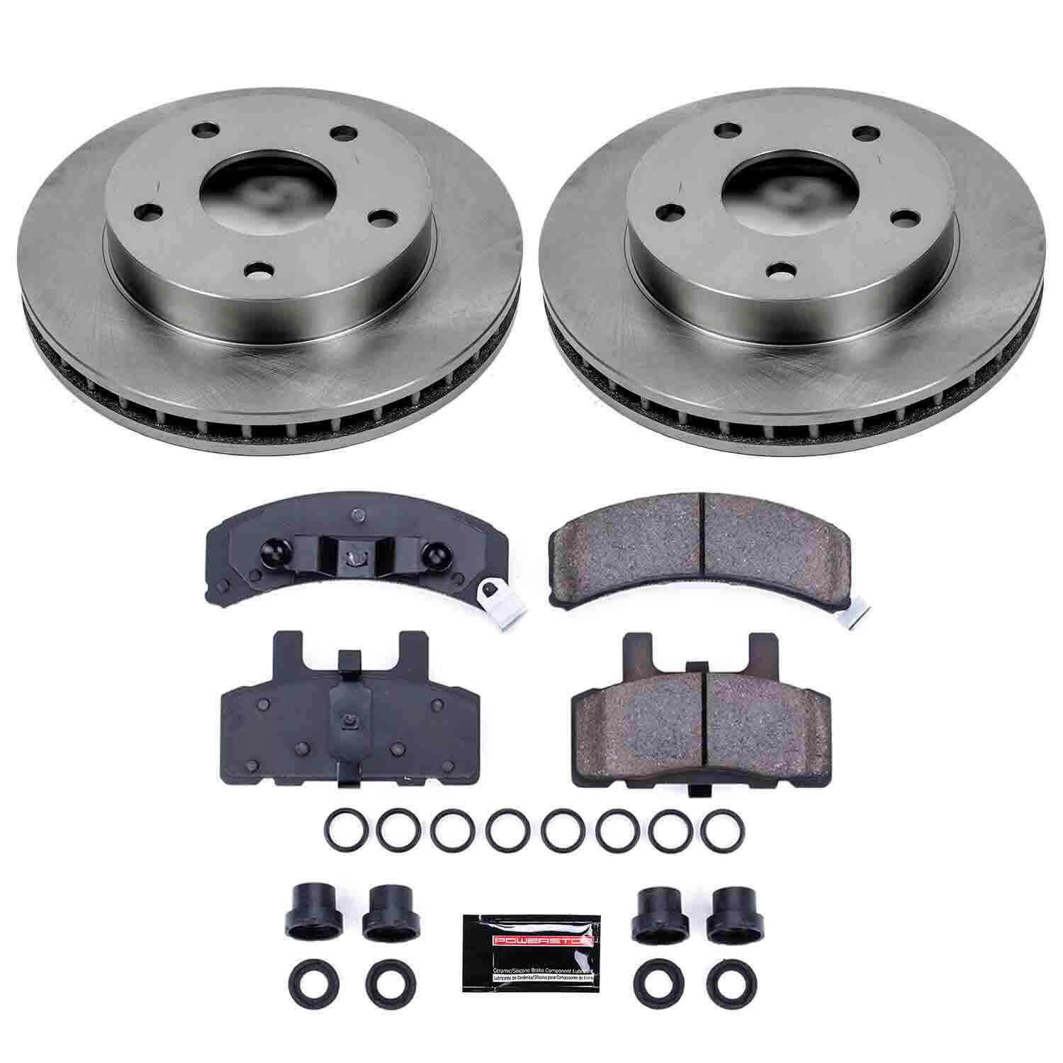 Power Stop KOE2126 Autospecialty - 1-Click Daily Driver Brake Kits (Front) for 1994-1999 Dodge Ram 1500 product image